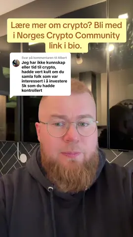 Svarer @Albert Aldri stol på noen andre til og forvalte din rikdom. Iallefall ingen privatperson. Det er så mange som bli scammet.  Så husk aldri gi ut informasjon om din wallet eller lignende. #kryptovaluta #finans #norway🇳🇴 #fypシ゚viral #økonomiskfrihet #krypto #krise 