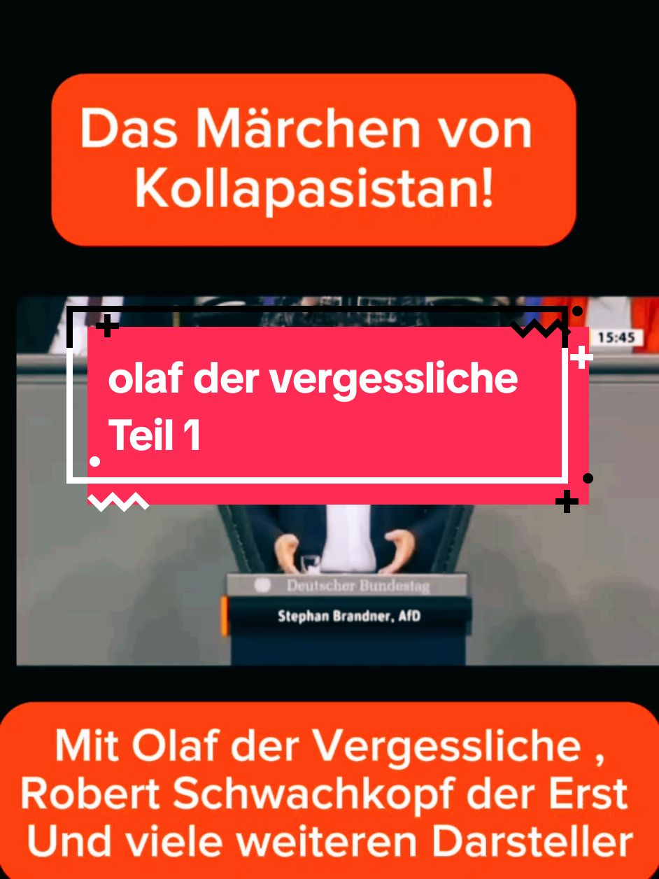 olaf der vergessliche Bundestag märchenstunde teil 1#olafdervergessliche #follownow #tiktok #foryou #