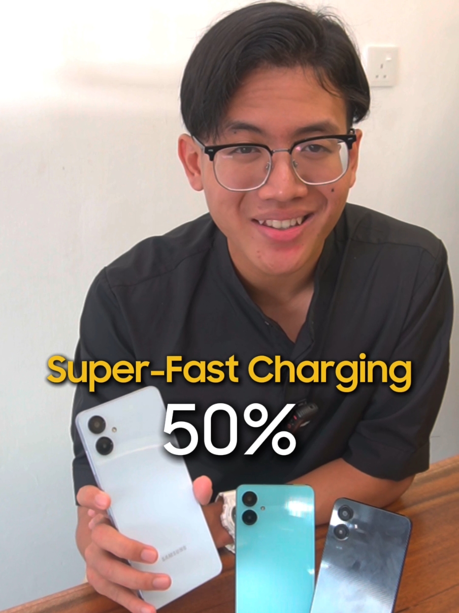 🚨 Meet the latest Galaxy A06!  ⚡ Super-fast charging phone than you think.  🛒 Don’t wait—add it to your cart now!