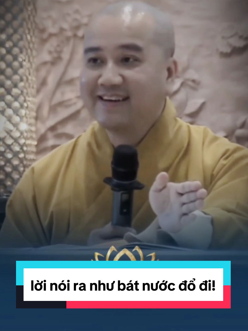 lời nói ra như bát nước đổ đi! #thayphaphoa #thichphaphoa #phaphoa #cuocsong #thaythichphaphoa #phphapvadoisong #phatphapvobien #phapthoai  #phatphapnhiemmau #phat #giangphap #phatphap #niemphat #phattaitam #daophat #vandap 