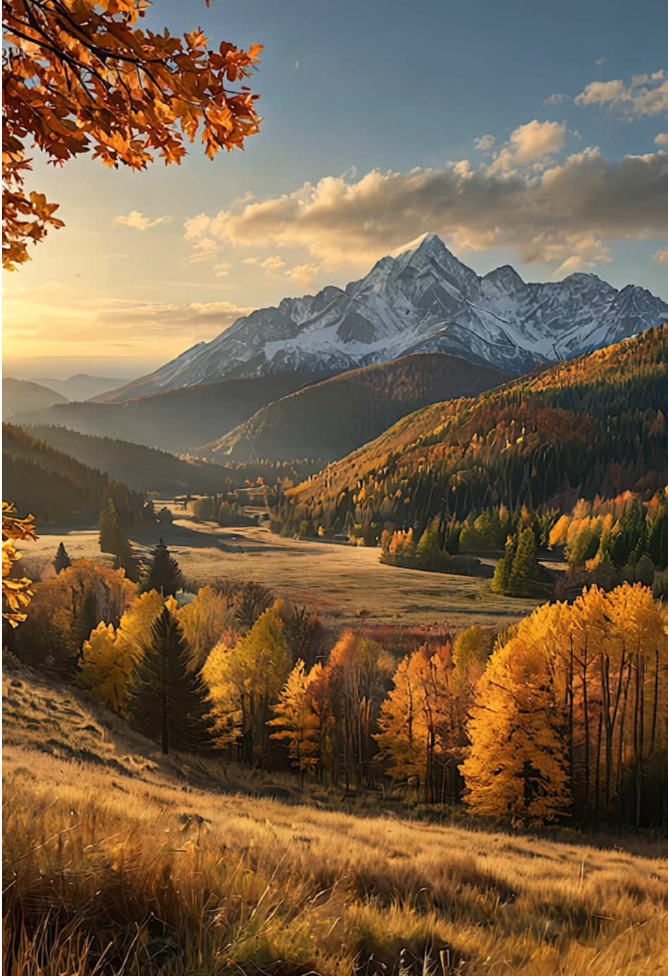 Beautiful autumn landscape #fyp #foru #foruyou #autumn #landscape #nature #beautiful #positivevibes #beautifuldestinations #relax #relaxing #relaxation #aestheticvideos 