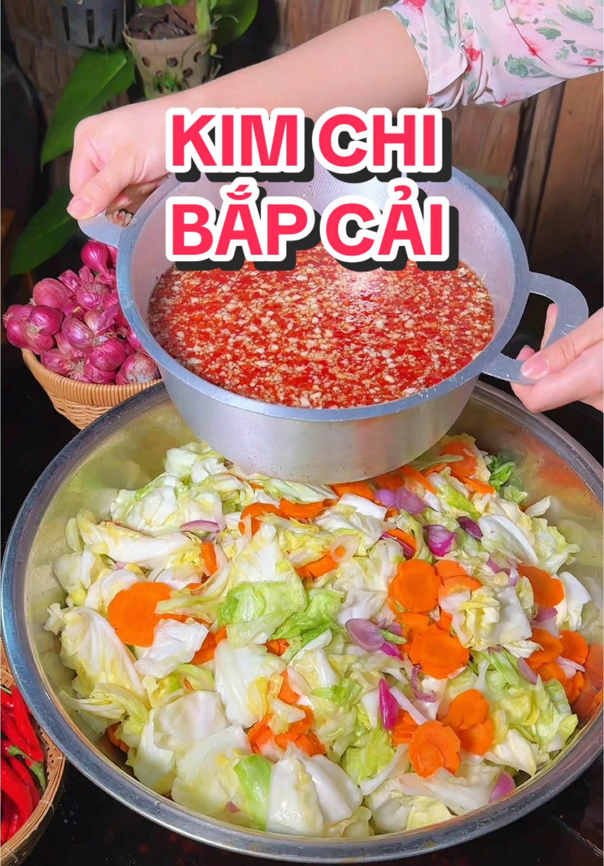 Cách làm kim chi bắp cải #kenhcuamy 