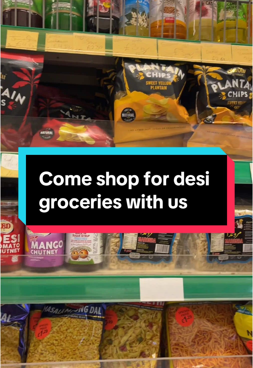 Go shop for desi groceries with Student Content Creator Arminta 😋 #Desi #Food #FoodTok #desifood #unikent #Student #Foodie #UniversityOfKent #StudentLife #StudentMeals 