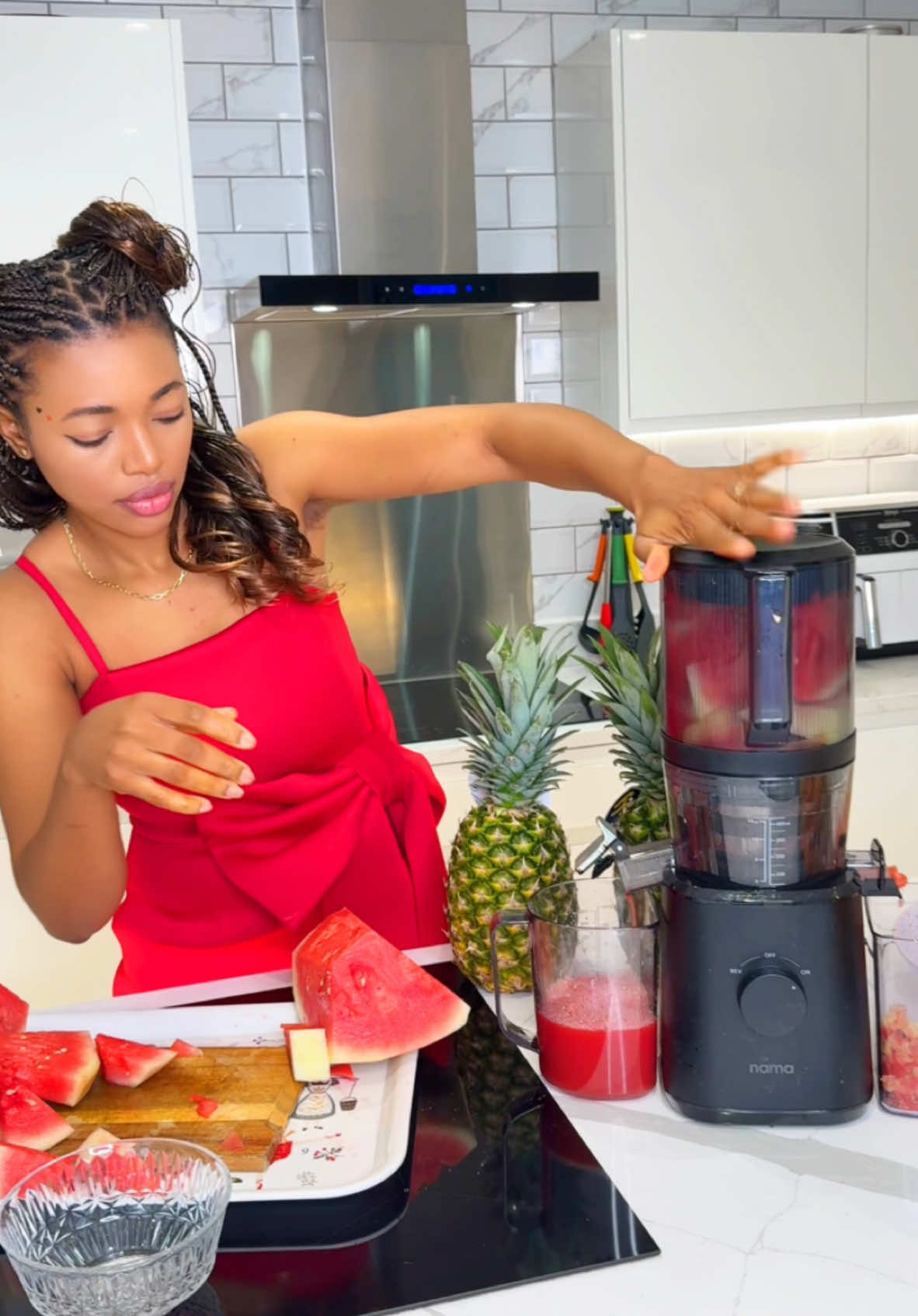 Watermelon juice 🍉🥤 #olivia_chukwu 