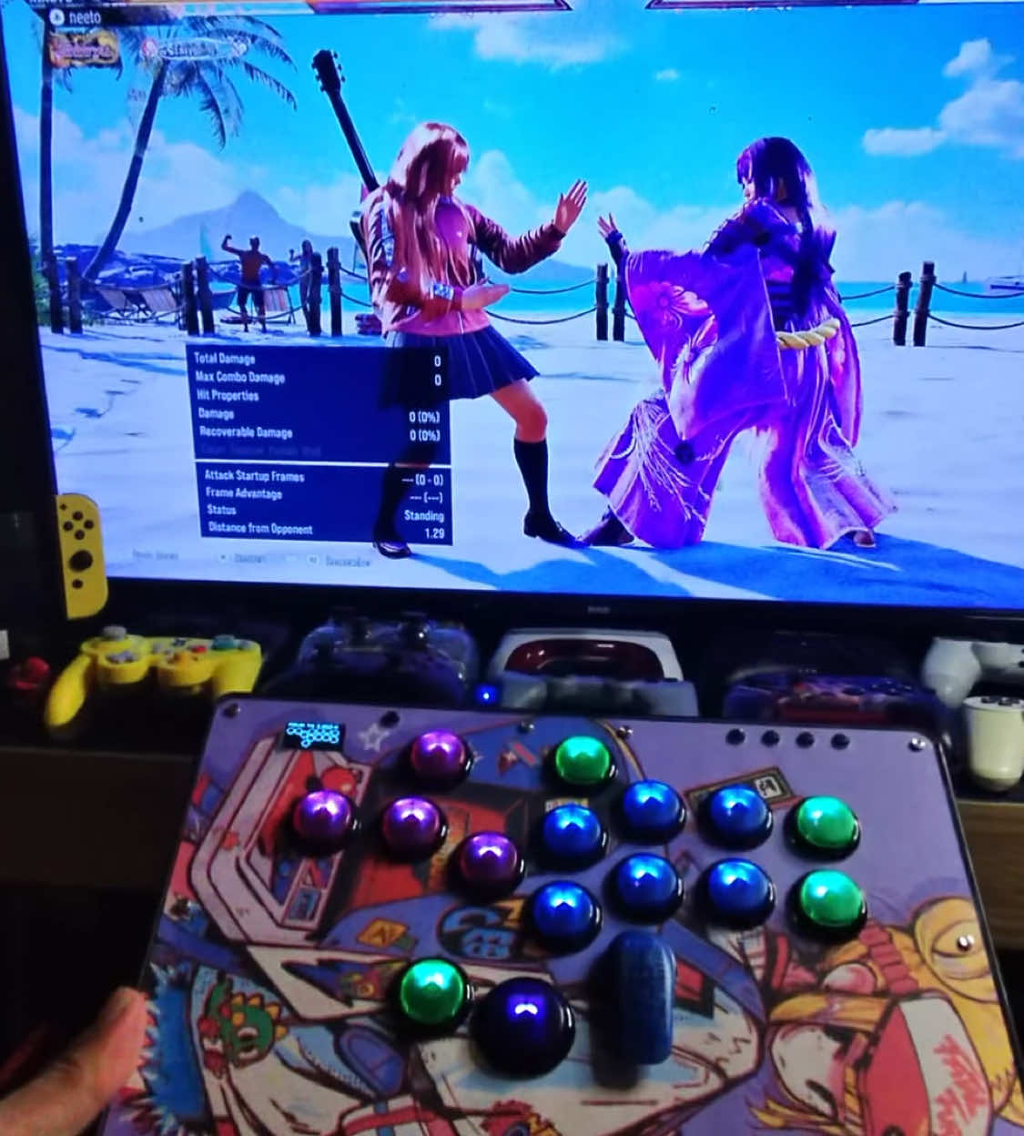 How to KBD on Leverless (Easiest Method) #tekken8 #hitbox #controller #fgctiktok 