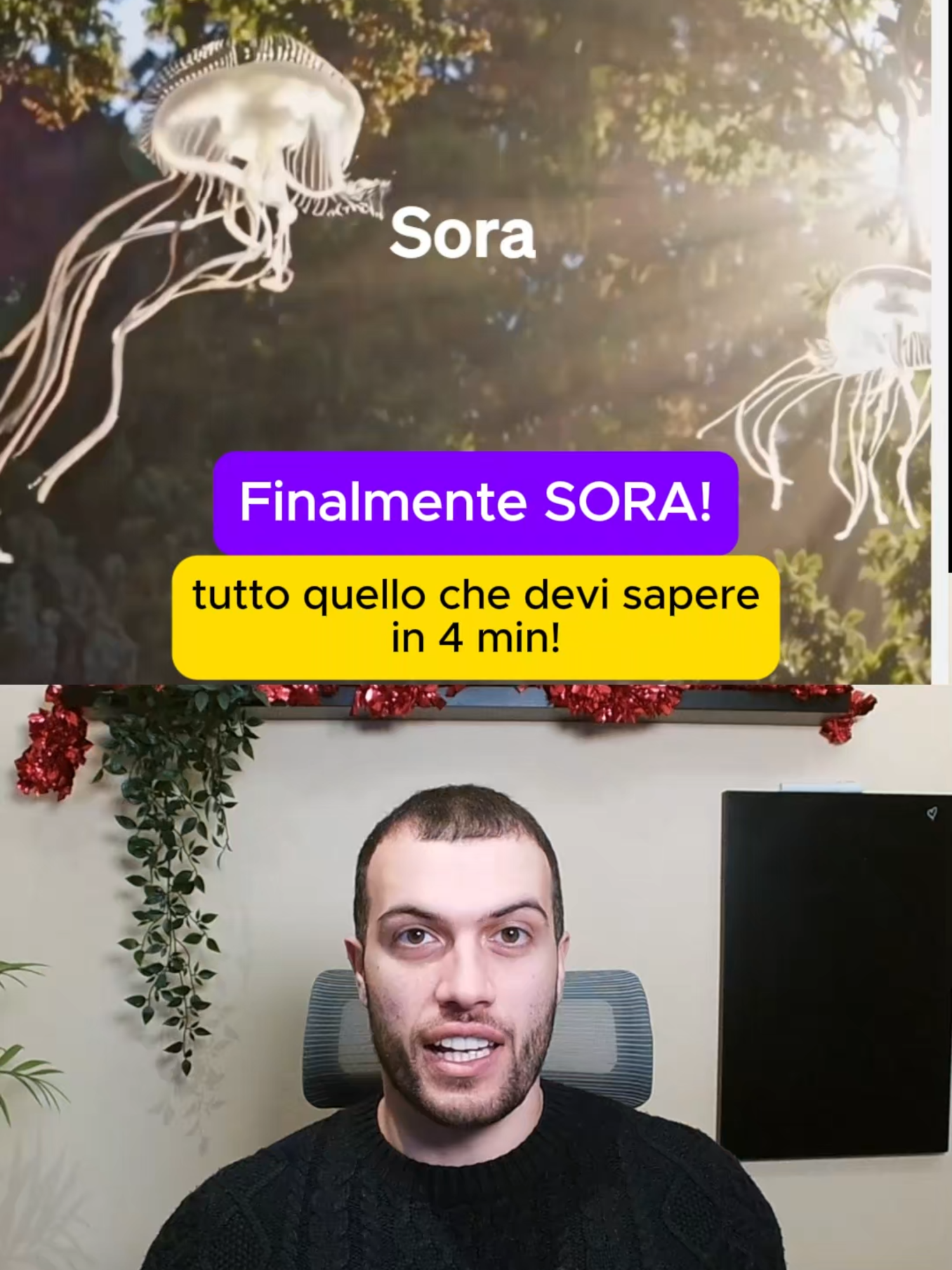 OpenAI rilascia Sora, tutto quello che devi sapere in 4minuti! OpenAI ha lanciato Sora, un modello AI avanzato per la generazione di video a partire da prompt testuali. Dopo 9 mesi di sviluppo, Sora consente di creare video con risoluzioni da 480p a 1080p, di durata compresa tra 5 e 20 secondi, in formati widescreen, verticale e quadrato. Le funzionalità includono uno strumento storyboard per combinare più prompt, opzioni di remix e loop video, e stili preimpostati come 