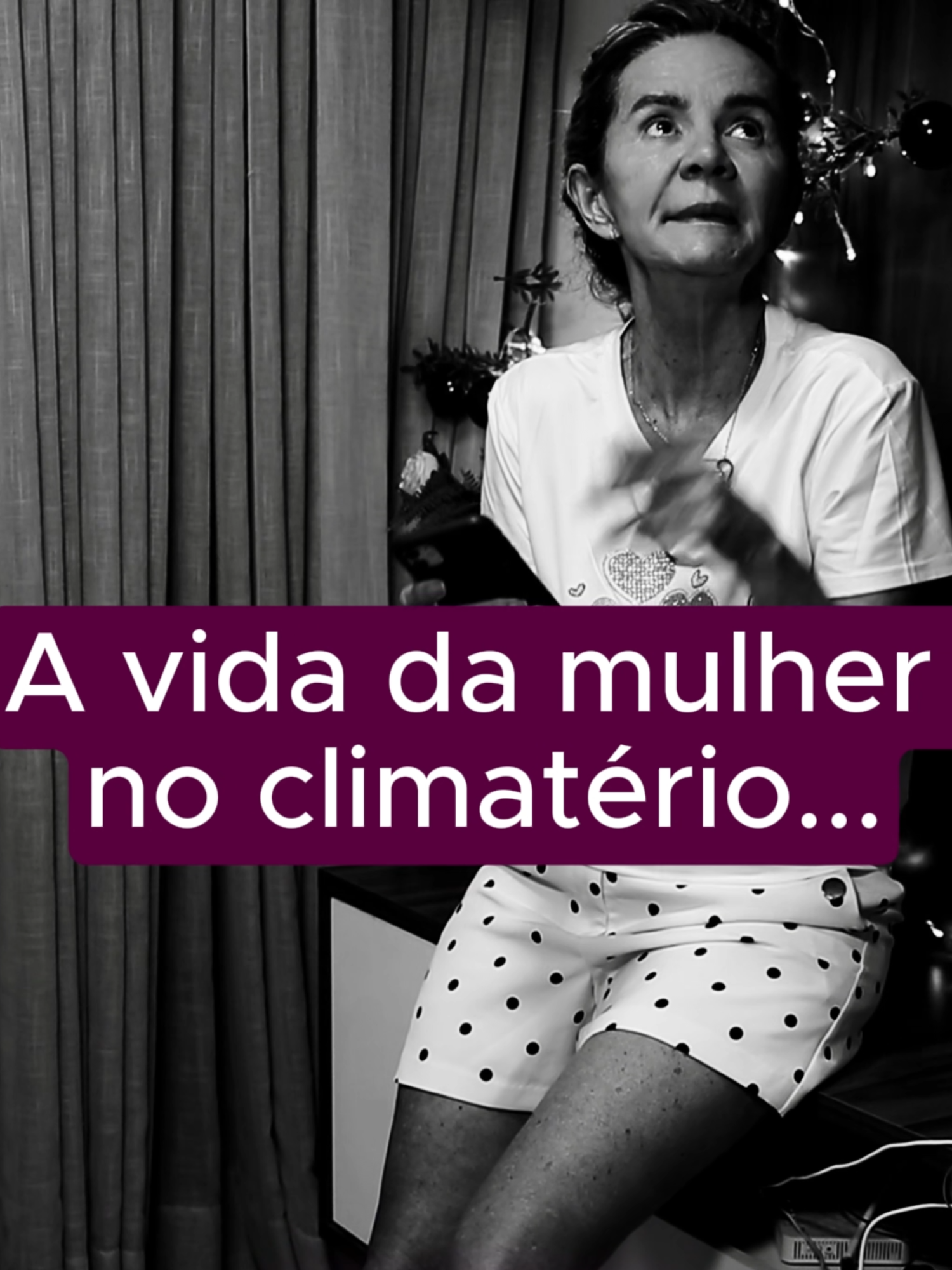 Minha mãe teve sua vida renovada no climatério, quer saber como? Assista o vídeo completo! #climatério #menopausa