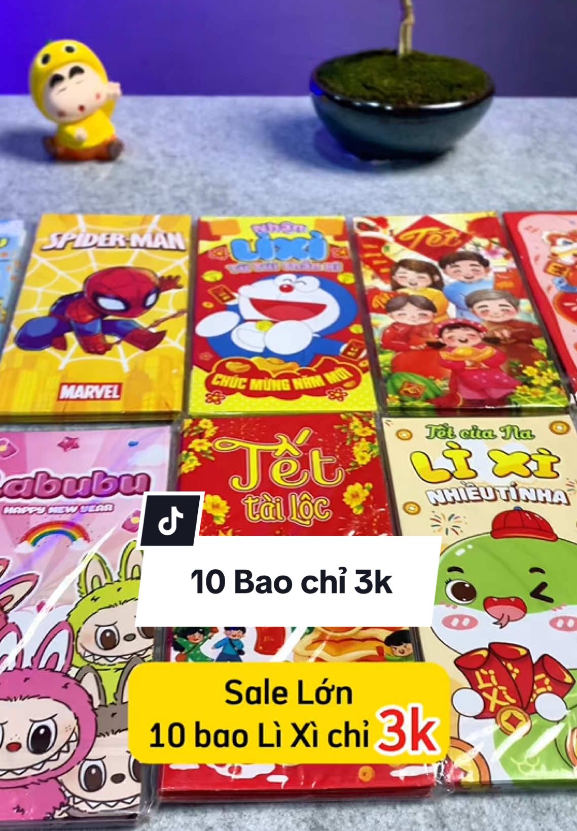 Bao Lì Xì Tết Ất Tỵ 2025, bao lì xì #baolixi #baolixitet #tet2025 #tiktokshop1212 #nghienriiviuu