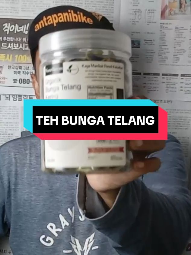 teh bunga telang teh relaksasi untuk kecemasan dan sulit tidur imsomnia #teh #tehherbal #bungatelang #tehbungatelang #megaguncang1212 