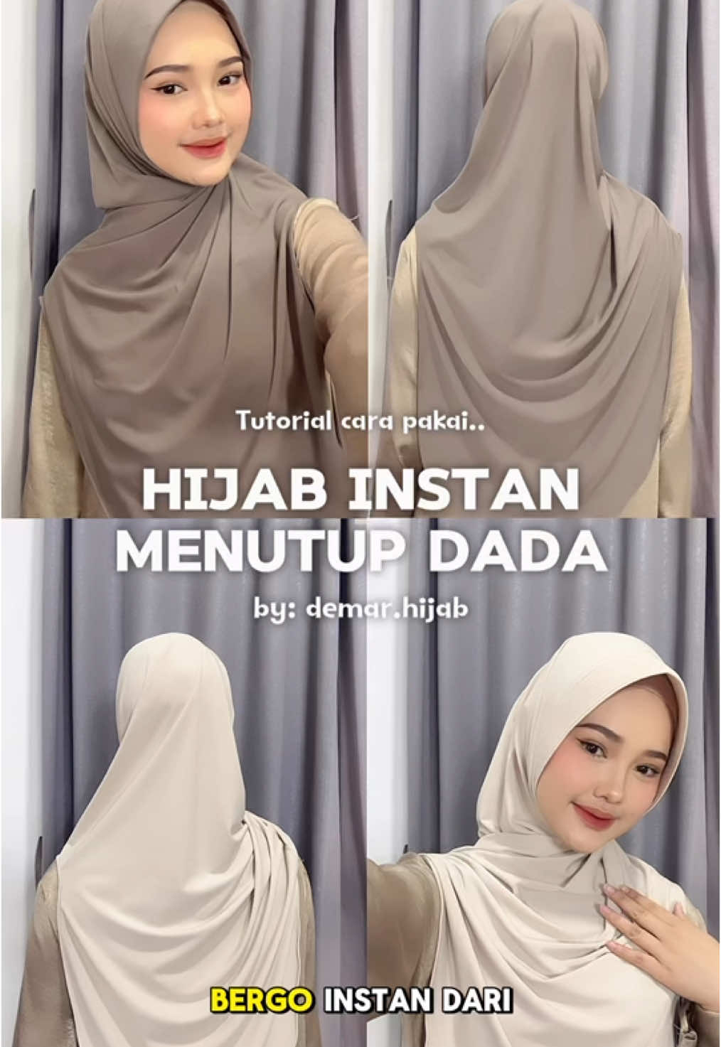 Hijab nya l!nk no[701c & 701d]dibi0 profil!👀  by @Demar Hijab ✨ - Cara order:  1. KLIK LINNK DI BI0 PROFIL AKU (mycollection.shop/nrfnkmila ) 2. KLIK KOLOM “CARI LINNK” DI PALING ATAS  3. CARI NO. SESUAI PRODUK  4. LALU KLIK & ORDER - #hijab #hijabbergo #hijabfashionstyle #gayaditiktok #stylingideas #fypage #fyp 