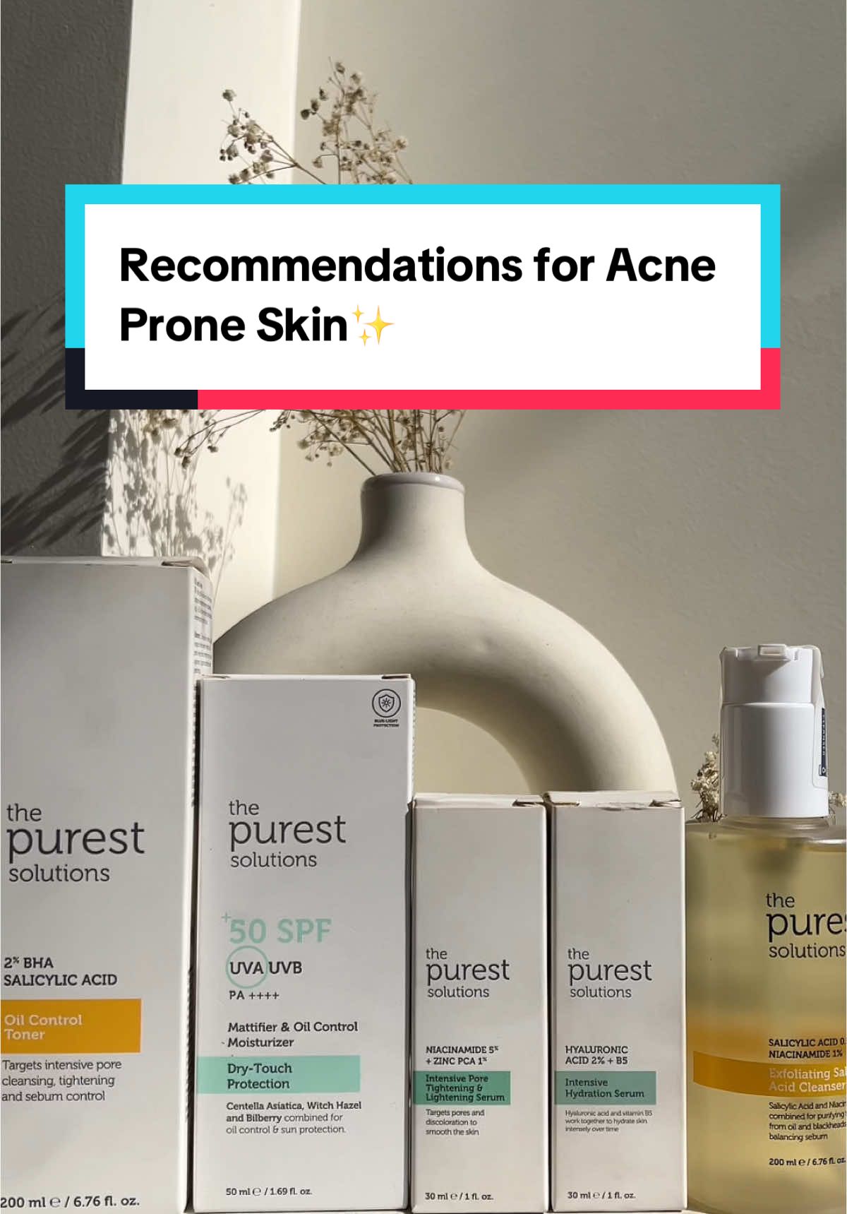 Which one of these acne-fighting heros will you try from The Purest Solutions?  Dm Us on insta at @thepurestsolutions_np or @anongnepal or visit us at Durbarmarg today!  #skincare #skincareroutine #acne #skincaretips #beauty #BeautyTok #acneprone #thepurestsolutions #clearskin #fyp #foryou #viral 