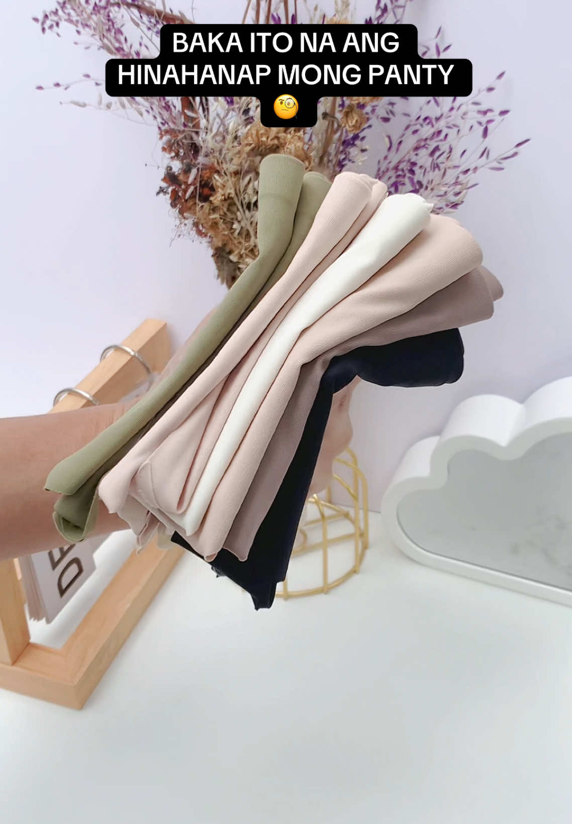 Replying to @TeeJay  less than 188 pesos meron ka nang 6pcs premium quality seamless panty.  #seamless #seamlessunderwear #seamlesspanty #underwear #silkunderwear 