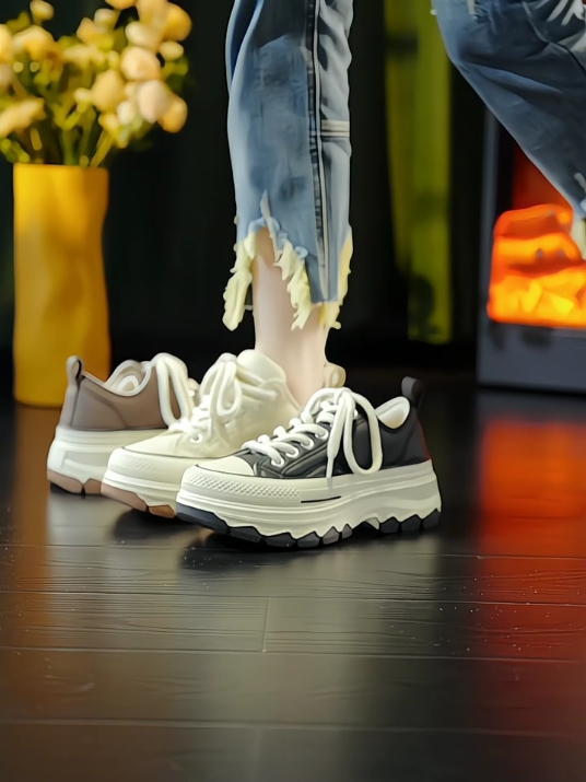 Sepatu sneaker Canvas terbaru fashion 2025-sepatu gokil #sepatuwanita #calsual #koreanstayle