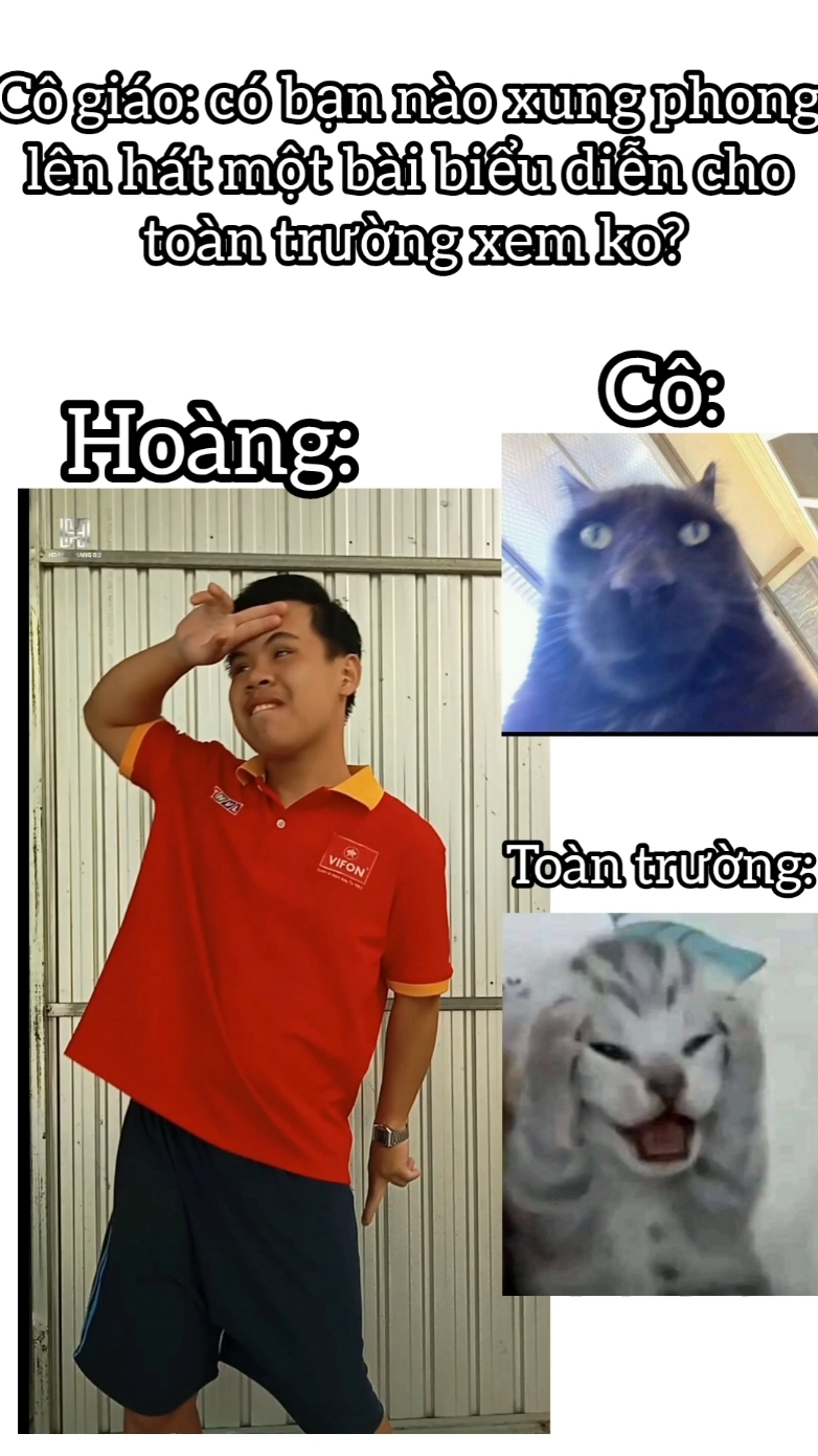 bạn Hoàng hát rất có hồn 🗣️ #meme #xh #viral #xuhuong 