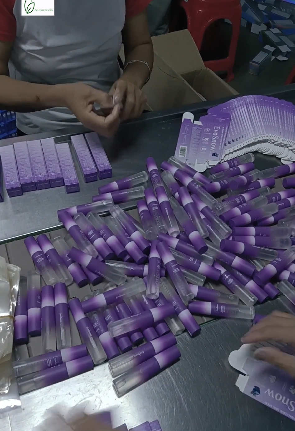 Tooth whitening manufacturer, skincare product factory, low MOQs for small business #cosmeticsmanufacturer #fdaapproved #manufacturing #faceserum #factorytour #ProCosmeticsOEM #oralcare 