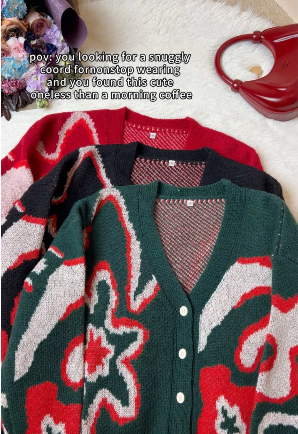 I’ve been looking for a knit sweater that’s comfortable,affordable,and just right for me 🎄🍂🌺✨#winterfashion #basecoat #winter #women #tiktokshop #outfit #womenfashion #coat #newyear #warm 