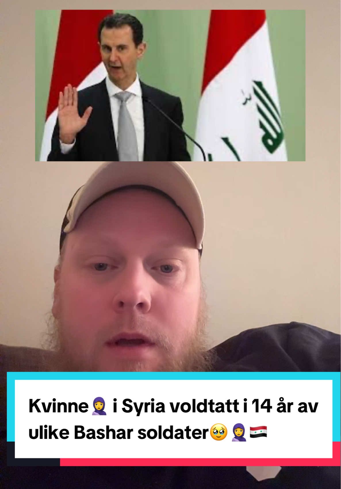 Kvinne🧕 i Syria voldtatt i 14 år av ulike Bashar soldater🥹 #fengsel #syria #nyheter #media #bashar #vold #norsktiktok #typ #muslim 