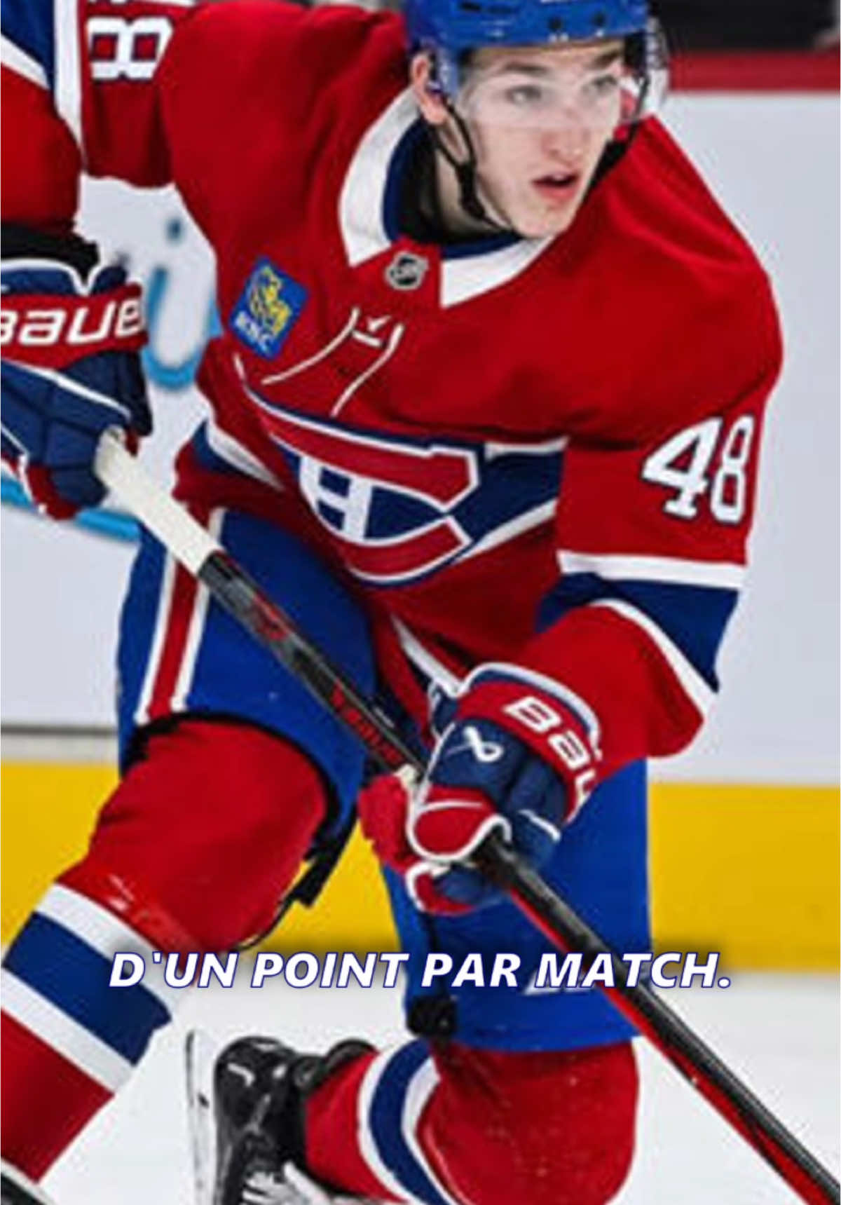 Une saison d’un point par match dans la carrière de Lane Hutson, une possibilité? 🔵⚪️🔴 #lanehutson #canadiens #NHL #fyp #foryou 