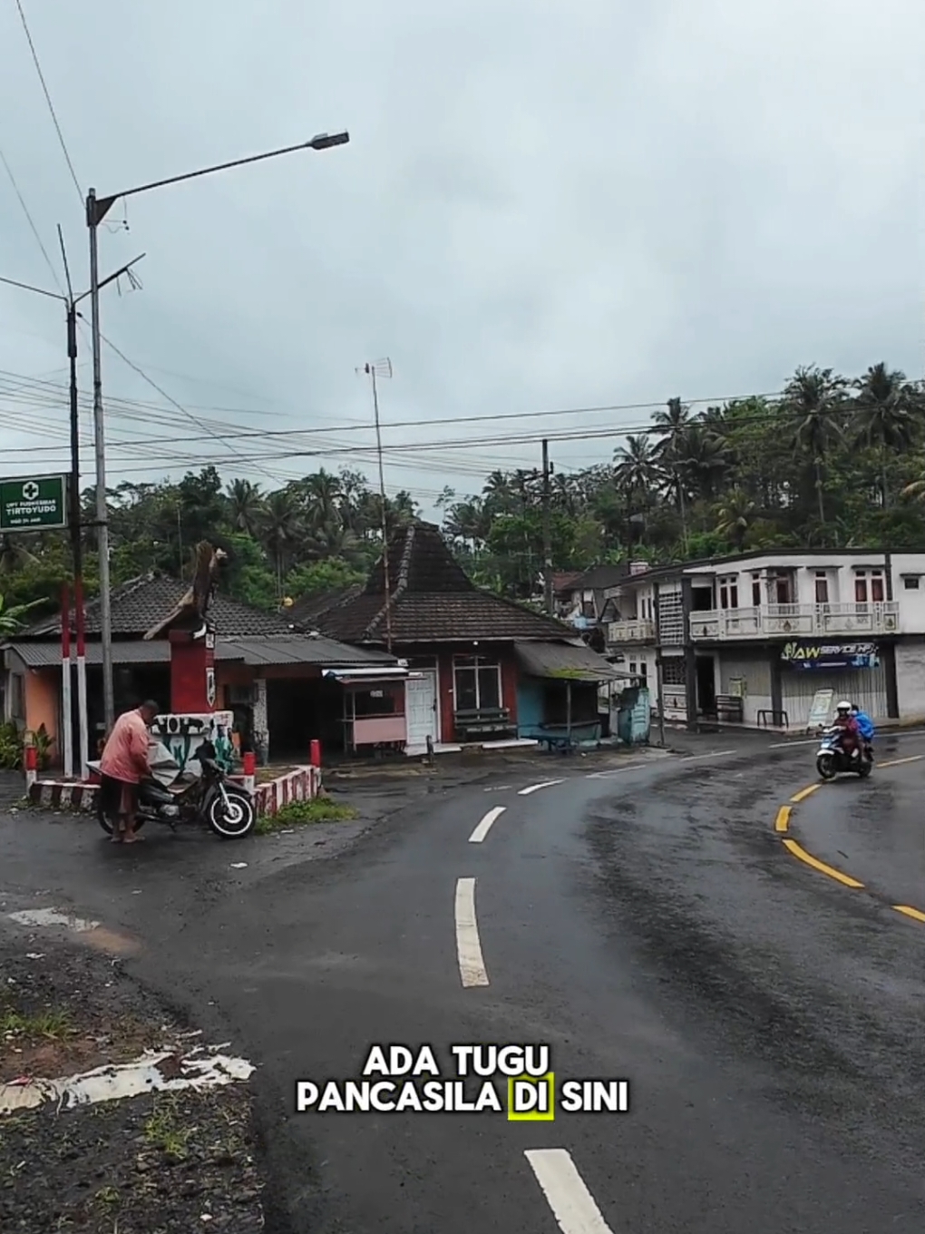 Pertigaan Tangsi Tirtoyudo, #jelajahdesa #jelajahmalang #tangsi #tirtoyudo #pelosokdesa 