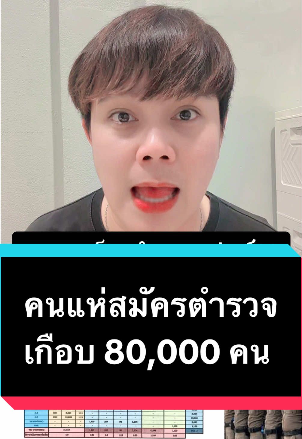 คนแห่สมัครนายสิบตำรวจ/ตำรวจชั้นประทวนเยอะมาก รวมๆเกือบ 80,000 คน #นสต #นสต16 #นครบาล #ตำรวจภูธร #รับสมัครตำรวจ #สมัครตำรวจ #งานราชการ #นายสิบตำรวจ #ตำรวจประทวน #ข่าวตำรวจ #ข่าวสมัครตำรวจ #ดราม่าตำรวจ #ดราม่า #ดราม่าวันนี้ #ดราม่ารายวัน #ข่าวtiktok #ข่าวtiktoknews #tiktoknews #tiktokเล่าข่าว #เล่าข่าวtiktok #ข่าววันนี้ #ข่าว #ข่าวล่าสุด #สอบตำรวจ #สอบนายสิบตํารวจ2568 #สอบตำรวจ68 