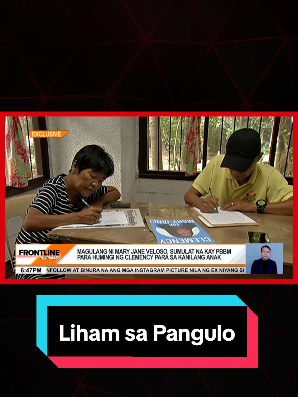 Sumulat kay Pres. #BongbongMarcos ang mga magulang ni Mary Jane Veloso para mabigyan siya ng clemency at makalaya agad-agad pagbalik sa Pilipinas. #News5 #FrontlinePilipinas #NewsPH #BreakingNewsPH 