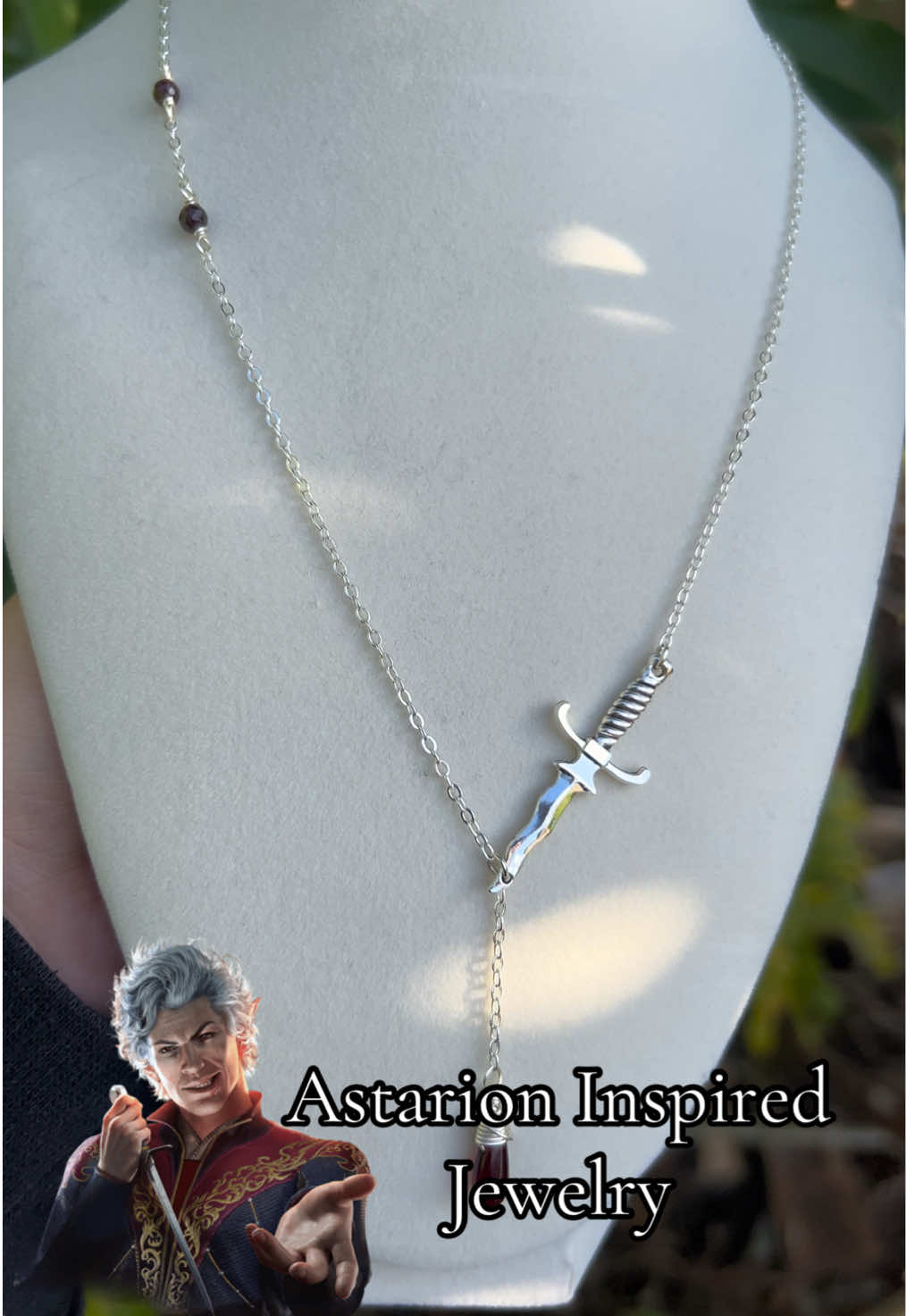 Its about time I showed some appreciation for this man on here 🗡️🩸  These (and more BG3 jewelry) are in my shop! ✨ #astarion #bg3 #baldursgate3 #astarionbg3 #bg3astarion #astariontok #astarionedit #jewelry #dnd #dungeonsanddragons #baldursgate #gaming #gamer #cosplay #rpg 