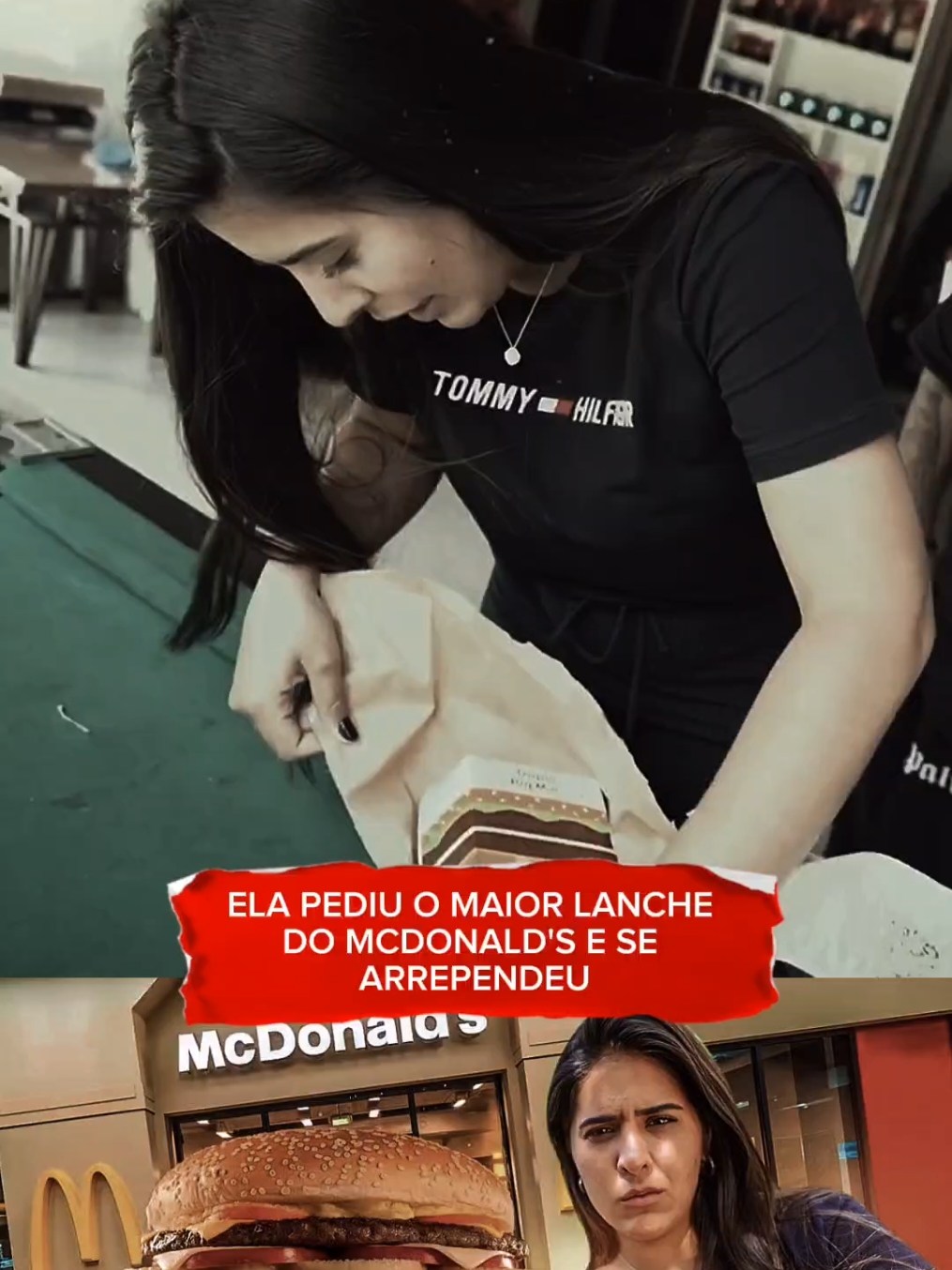 McDonald's decepcionou a Dani 😱  #daninobrega #mcdonalds #decepção #youtubers 