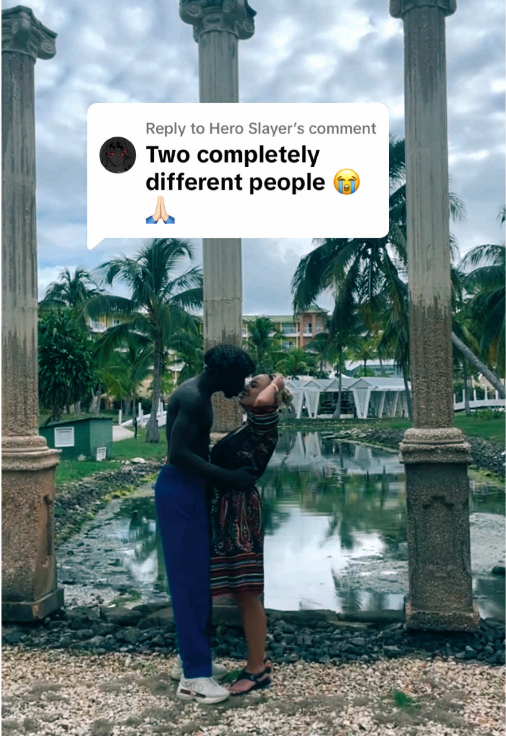 Replying to @Hero Slayer Two completely different people that are in love.  YT: kristinaandsam  #kristinaandsam#couplecomedy#couplegoals#couplevideo