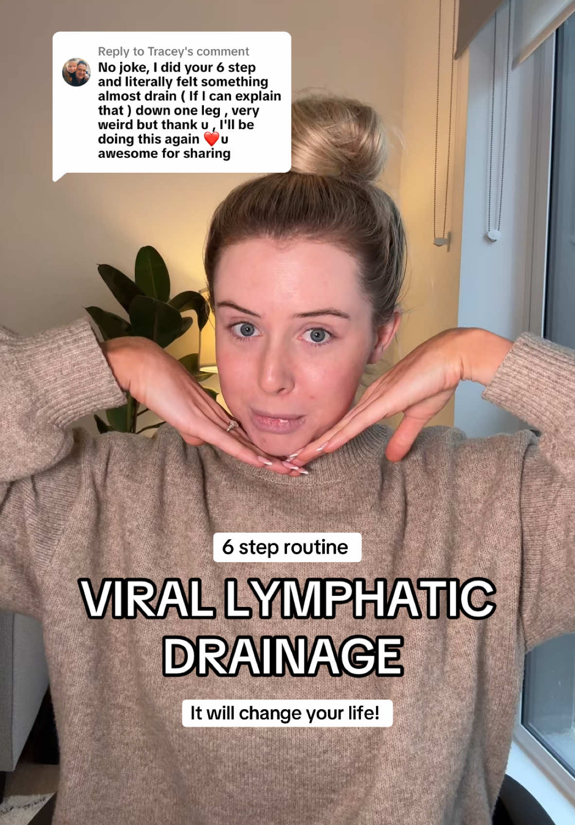 Replying to @Tracey @sophie.riichards  im so glad its worked for you - i had no idea it would go viral but its SO incredible seeing how kuch igs helping people!! Tagged the video here too for anyone struggling to find it!  #holistichealth #lymphaticdrainage #holistichealthforbeginners #lymphatic #inflammation 