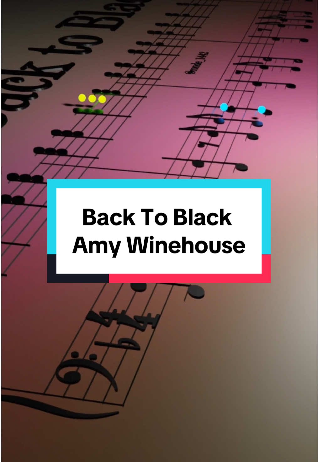 Back To Black - Amy Winehouse #backtoblack #amywinehouse #piano #blues #soul #jazz #sheetmusic #fyp 