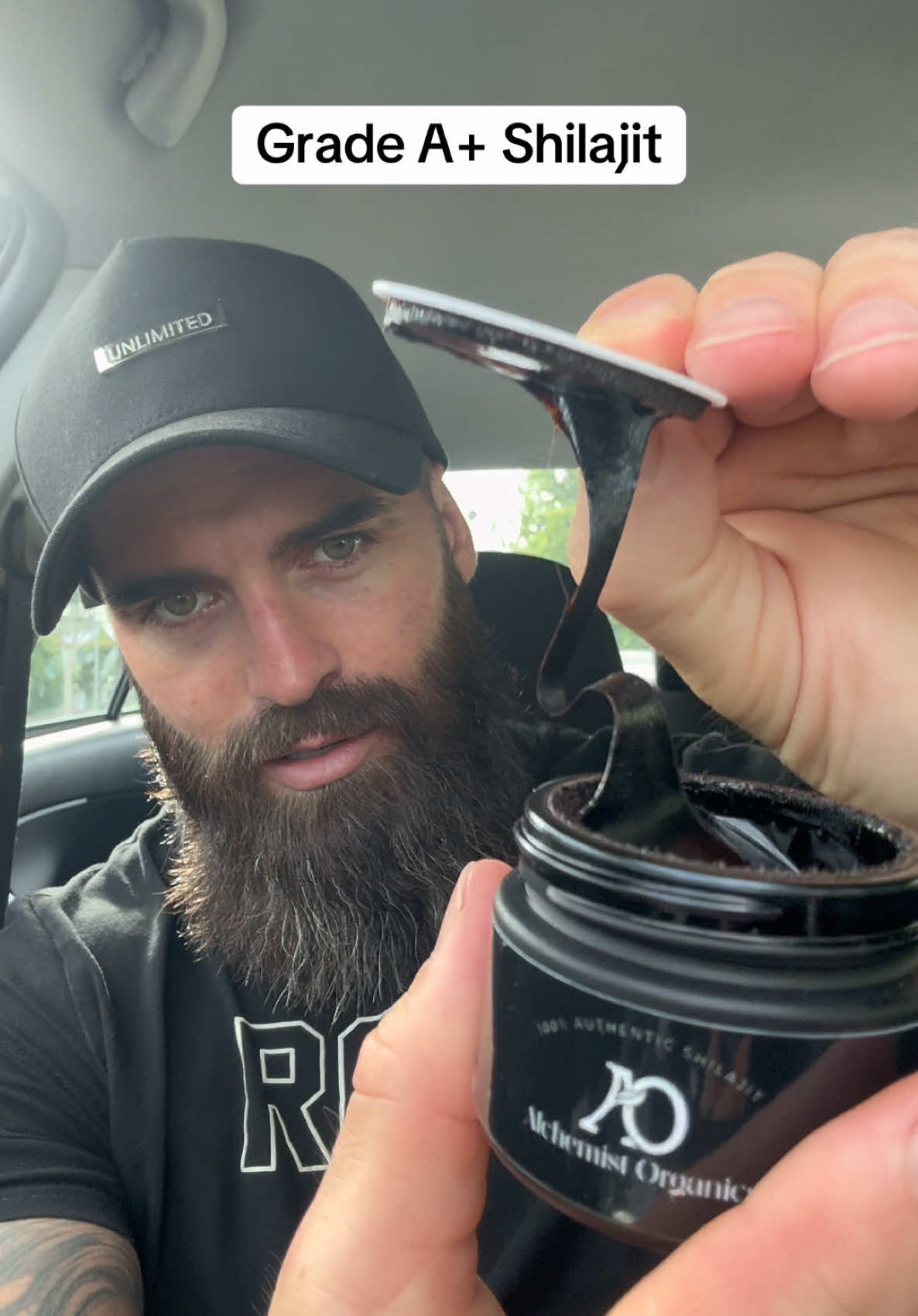How does your Shilajit compare? ⛰️ Premium Grade A+ Shilajit  Harvested above 18,000ft Sun dried 100% Pure 3rd Party lab tested ✅ #shilajit #alchemistorganics #clintchadwick #bearded 