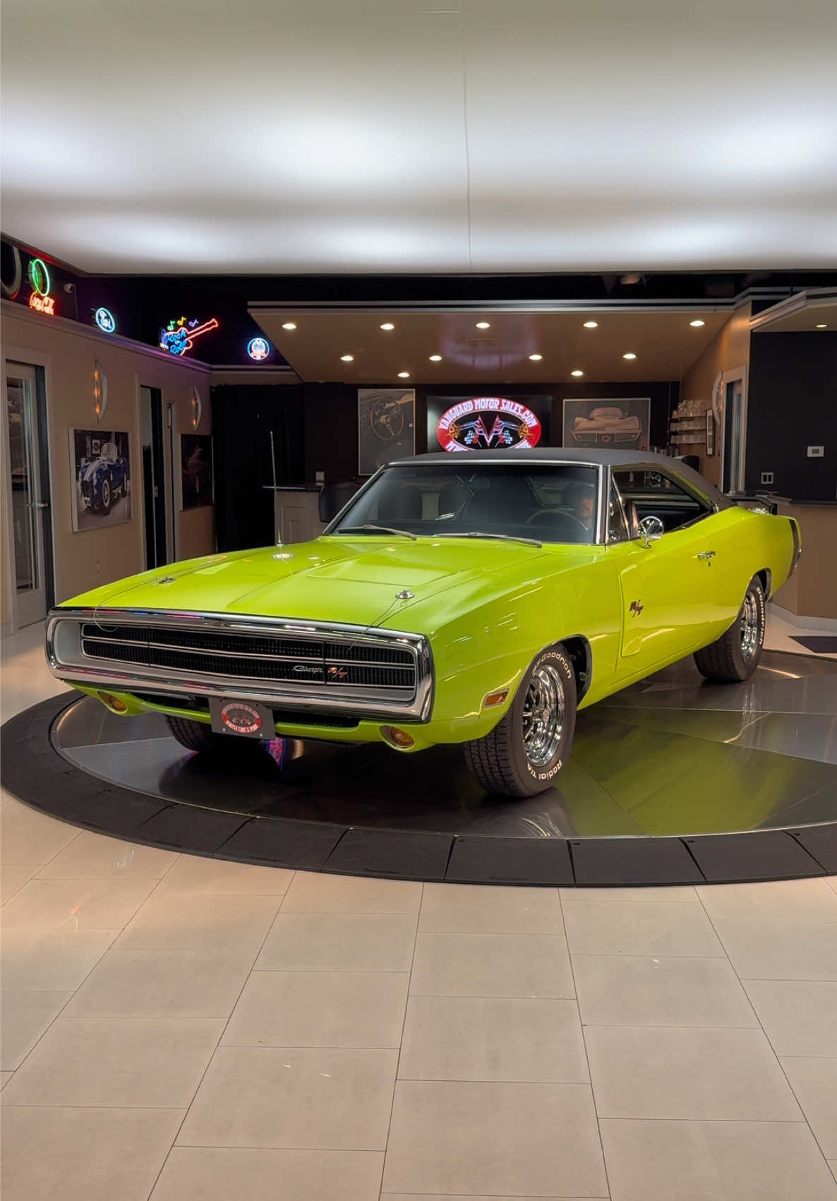 Check out our beautiful 1970 Dodge Charger R/T 😍💚 Available Now!