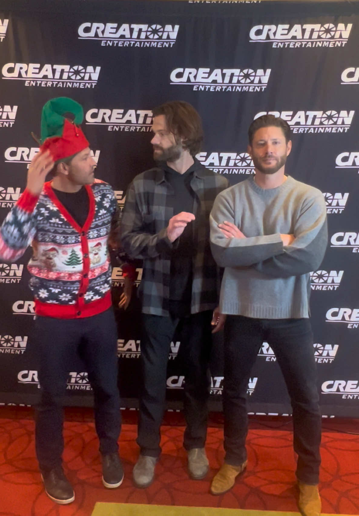 As we close out 2024 conventions, here’s a message from Jensen Ackles, Jared Padalecki, and Misha Collins! Happy Holidays, and we hope to see all of you in 2025! You can see our 2025 dates and get tickets here: bit.ly/CreationEnt #jaredpadalecki #jensenackles #mishacollins #supernatural #spn #spncons #spnfamily #deanwinchester #samwinchester #castiel #conventions