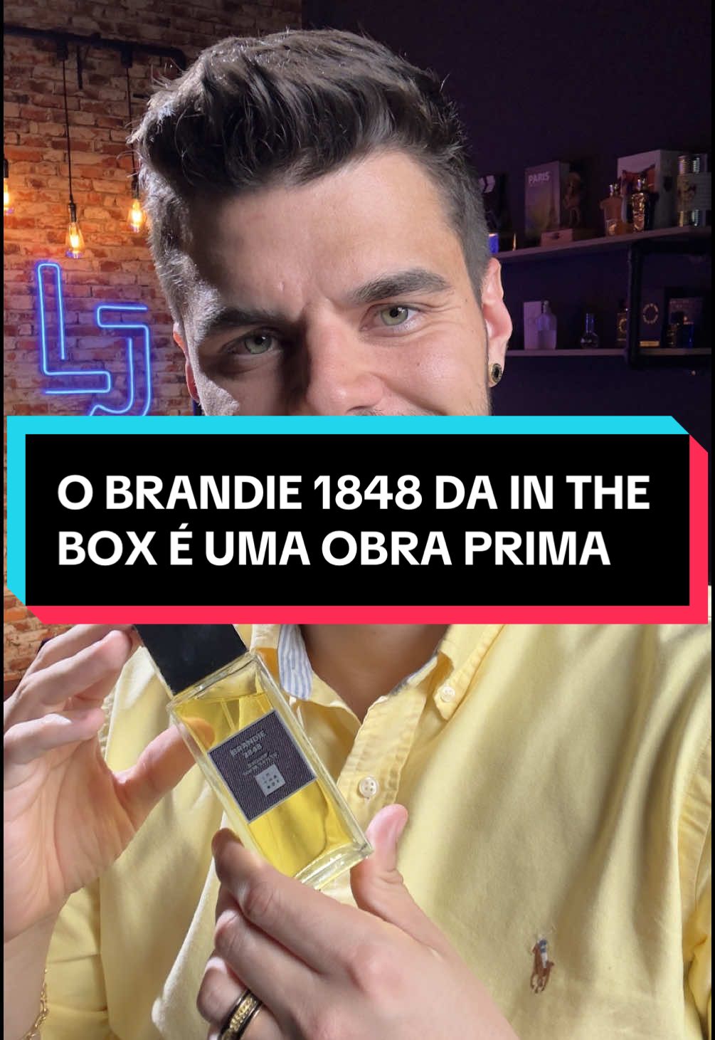 PARA COM ISSO! PERFUME MUITO DELICIOSO! O BRANDIE 1848 IN THE BOX É UMA OBRA PRIMA! (APPLE BRANDY) Compre o perfume masculino mencionado no vídeo no site @intheboxperfumes - USE O CUPOM LJITB5 e tenha 5% OFF EM SUA COMPRA #perfume #perfumes 