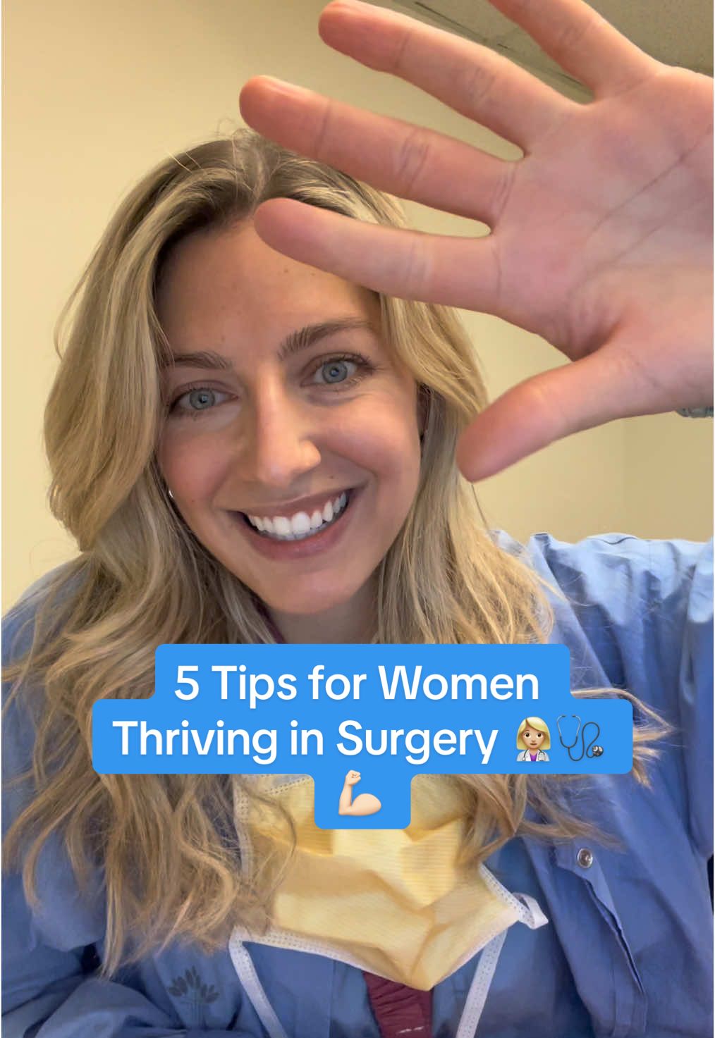 5 Tips for Women Thriving in Surgery 💪🏻👩‍⚕️✨ 	1.	🗣️ Speak confidently—your voice matters. 	2.	🚶‍♀️ Take up space—you belong in the OR. 	3.	📚 Be prepared—your skills speak louder than stereotypes. 	4.	🫱🏼‍🫲🏽Build allies—find mentors and supportive colleagues. 	5.	🚀 Advocate for yourself—don’t wait, ask for opportunities. Let’s break barriers together! 💪👩🏼‍⚕️✨  #medicine #medtok #nurselife #nurse #doctor #surgeon #surgery #medschool #MedTok #Orthopaedics #WomenSurgeons #BreakingBarriers #WomenInSurgery #womeninmaledominatingroles #trending #viral #fyp #fyy #greysanatomy #SurgicalResident #medtok #student 