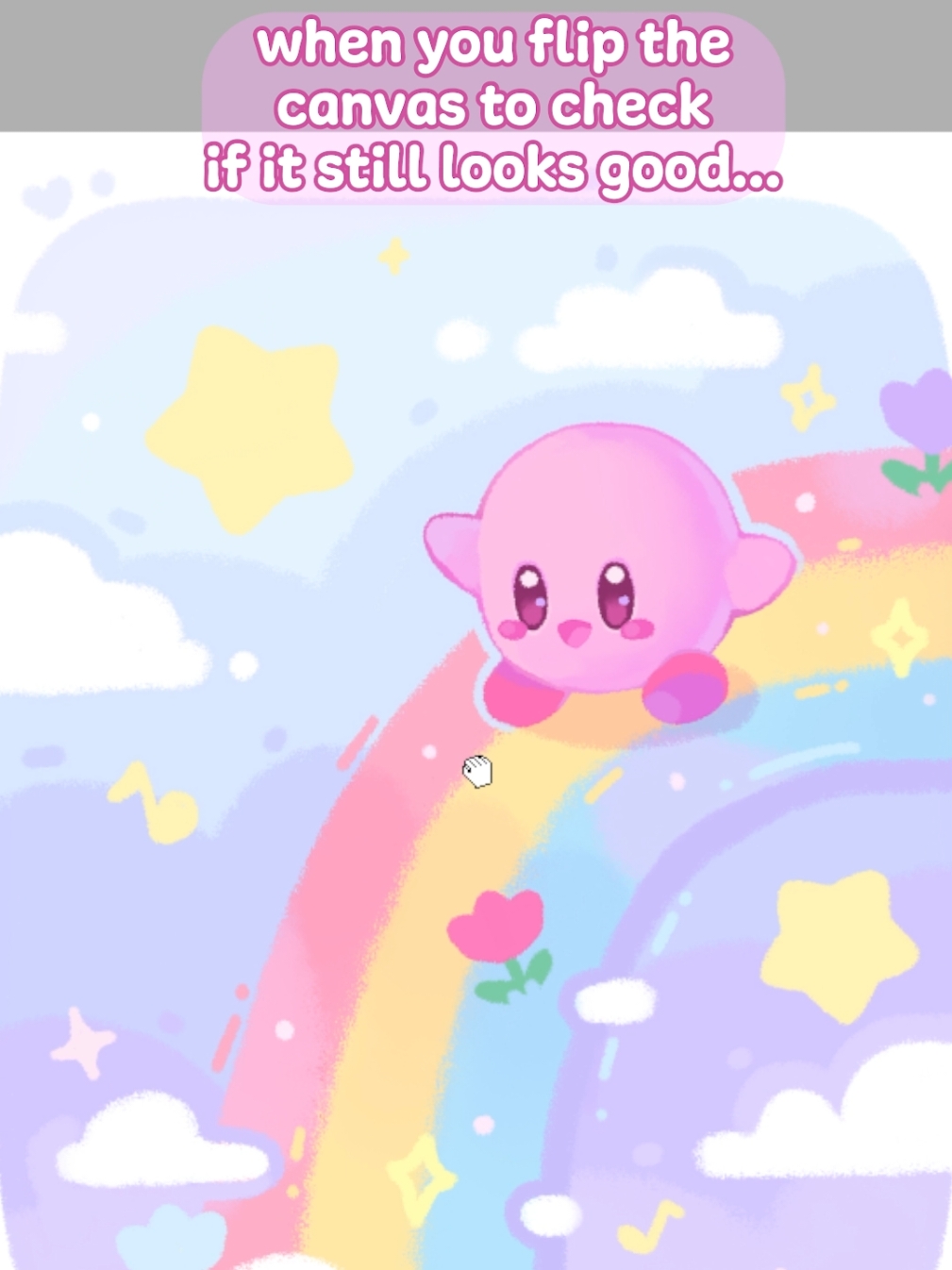 do you ever do this? 🩷💕 #kirby #nintendo #lol