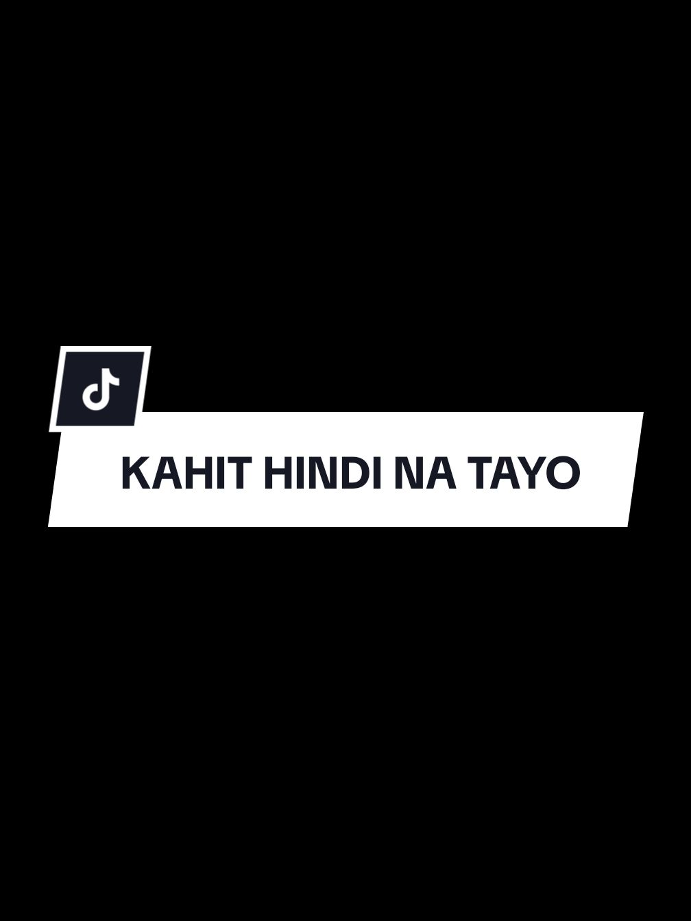 kahit Hindi Na Tayo🎶💔🎶🥺#ytmusic #gessalyrics #fypviralシ 