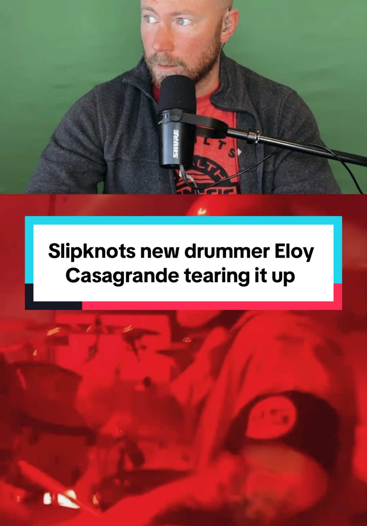 Slipknots new drummer Eloy Casagrande tearing it up #slipknot #slipknotfans #slipknotedit #slipknotforever #eloycasagrande #drum #drummer #drumtok🥁 #drummersoftiktok 