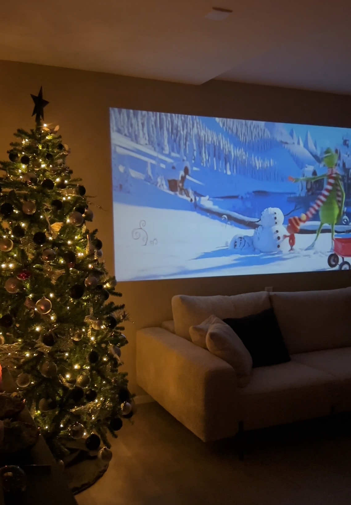 Imagine this for your christmas list 🤩🥰 #christmasgifts #projector #beamersland #chritsmas #netflix 