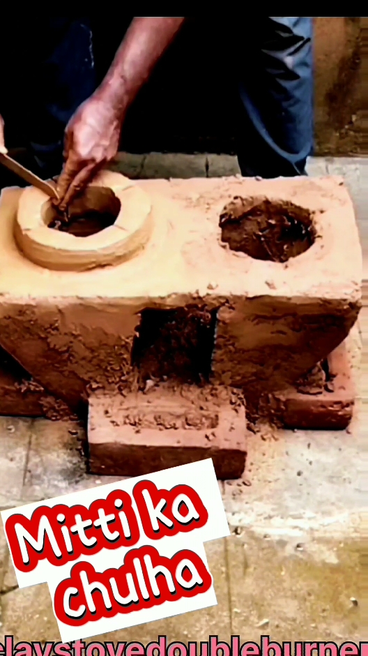 part89 #howmademudstove  #clayart  #mudstove  #1m  #trendingvideo 