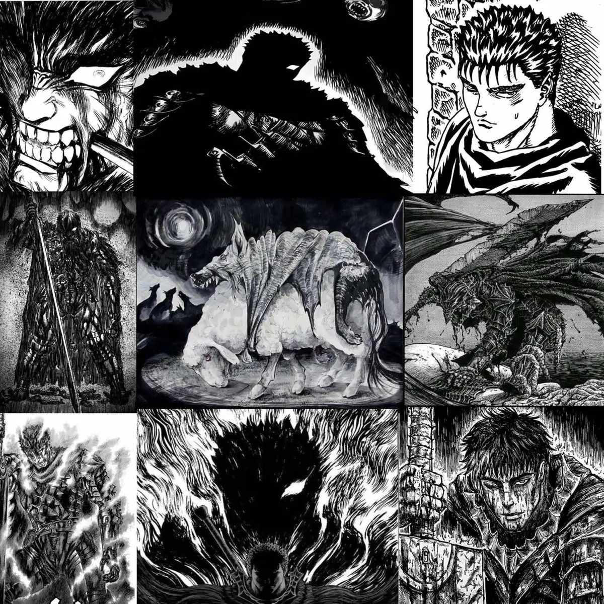 #berserk #berserkmanga #guts #gutsberserk #griffith #griffithberserk #manga #slideshow #wolfinsheepsclothing #fyp 