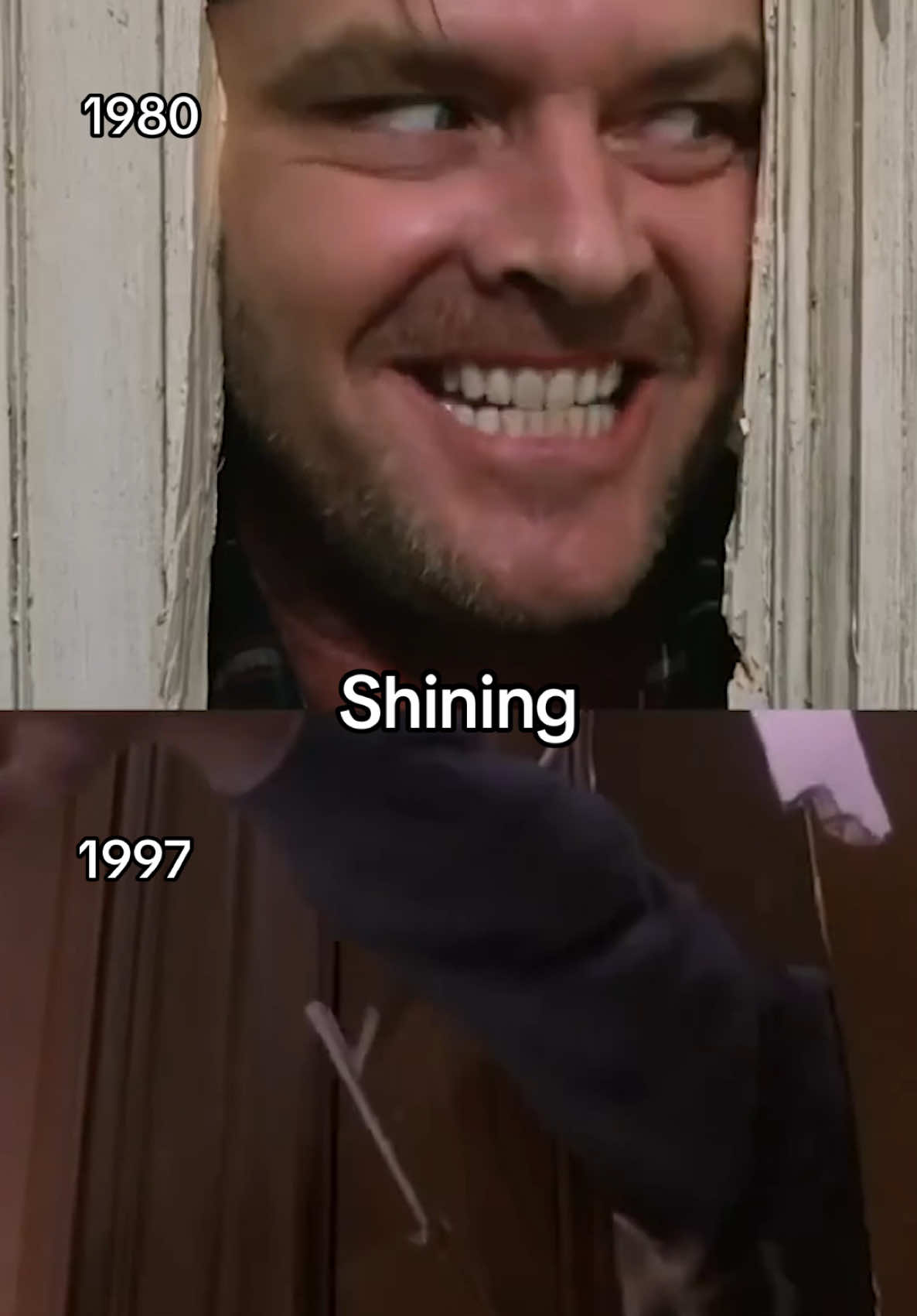 Wusste überhaupt jemand, dass es ein Remake gab? 😂 #theshining #frühervsheute #whattowatch