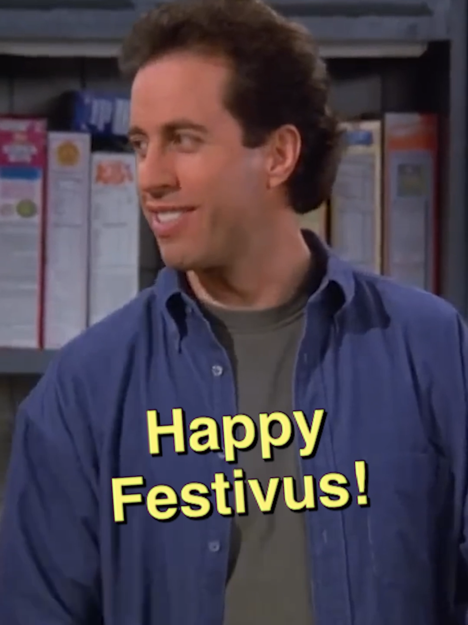 happy #festivus 🎉 #seinfeld #tvshow #christmas #hilarious