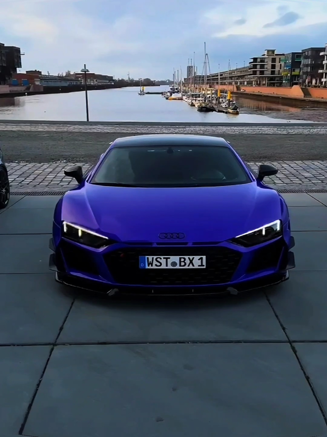 R8 💜 Clips From: #car #caredit #audi #r8 #audir8 #fyp #viral #4kquality #4kcaredit  @Purple.R8 