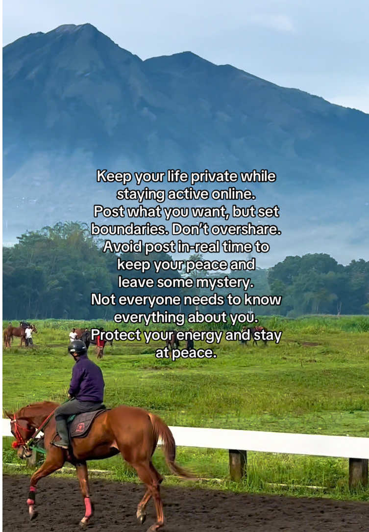 Protect your peace at all #peaceful #peaceofmind #privatelife #privatelifehappylife #gentlereminder #naturevibes #naturelove #horseriding #viraltiktok #trending #relateable #zyxbca #xybca #4u #foryou #fypage #fyp #fypシ゚ #maranaotiktokers #maranaotiktokers🇵🇭 #maranaotiktokers🇵🇭🥰 #fyppppppppppppppppppppppp 