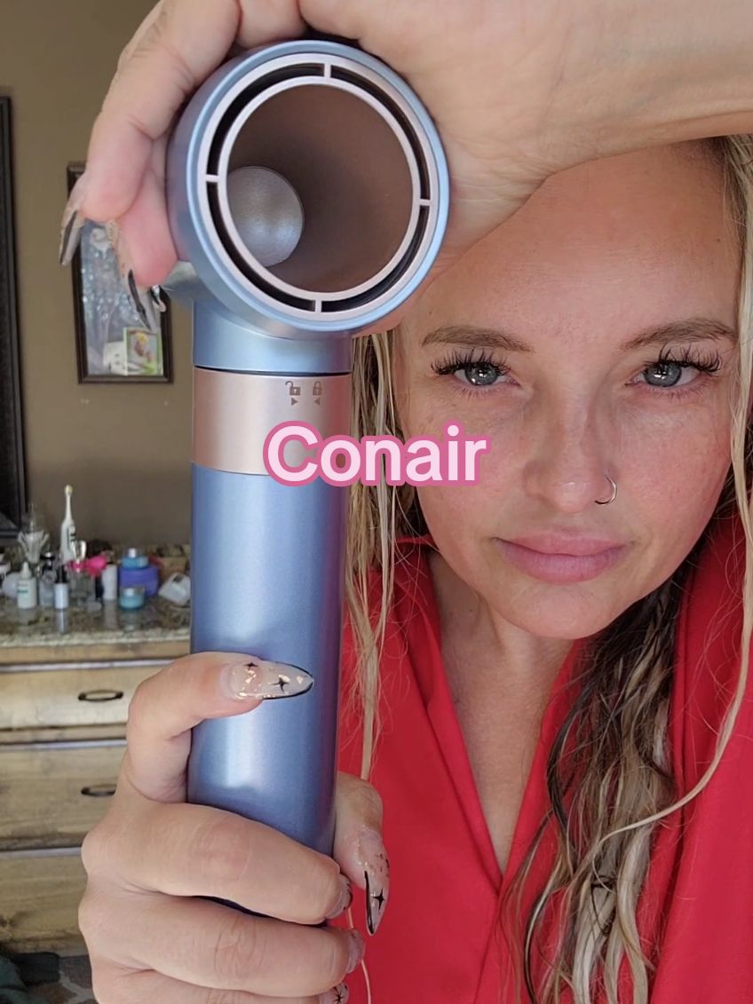 #ad Transforming my hair game with the @Conair  4-in-1 InfinitiPro Hot Air Brush Blow Dryer! This versatile tool dries, styles, straightens, and adds volume all in one go. Perfect for achieving salon-quality results at home. Say goodbye to bad hair days and hello to effortless, gorgeous locks! 💁‍♀️✨ #sponsored #conair #conairbeauty  #stylingwand #blowouttut #blowouttutorial  #hairdryer #hair #grwm