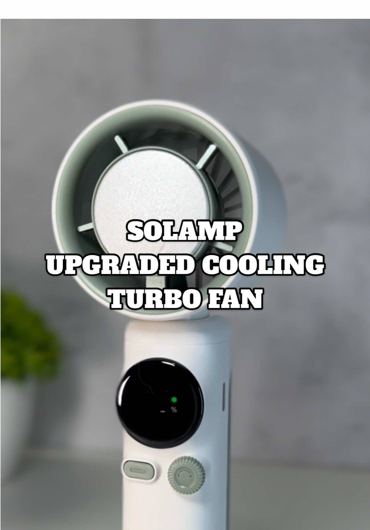 Upgraded cooling turbo fan na pwedeng pwede niyo din pang sarili or lang regalo. Ganda na ng packaging niya #Solamp #TurboFan #PortableFan #CoolingFan #Handheld #IceFan #Budolfinds 