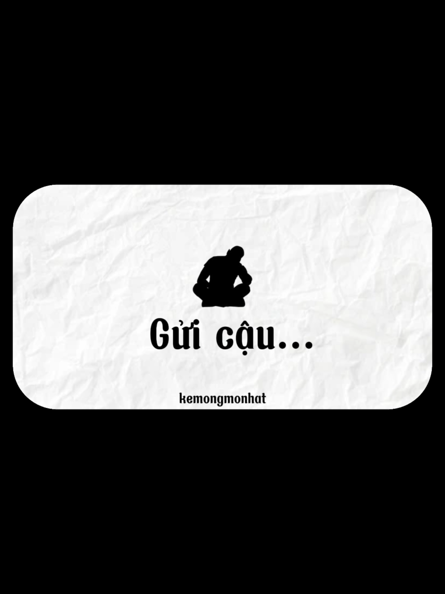 Gửi cậu..... #kemongmonhat #syhuymomong #podcastclips #postcard #imissher #tinhyeu #deeptalk #viral #fyp