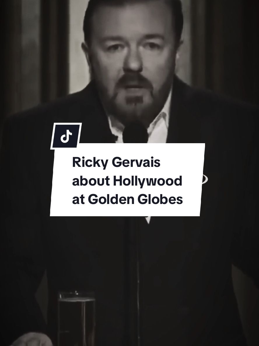 Four years ago, at the #goldenglobes  #rickygervais was making some 