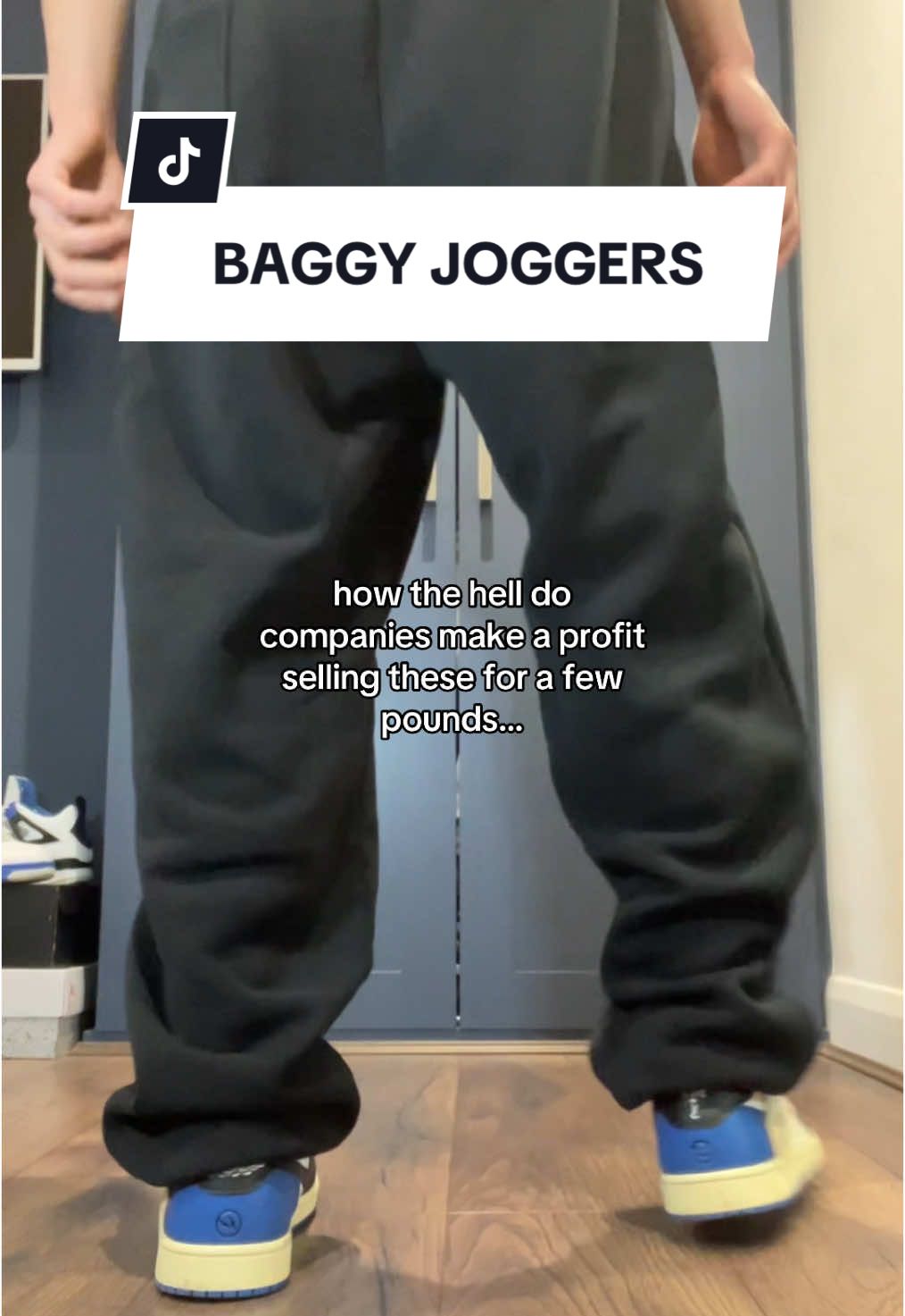 I’m 5’11 and size XL #baggy #joggers #fashiontiktok 